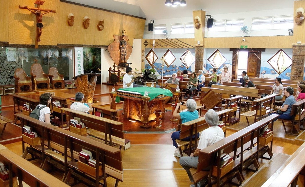 Church service in Taiwan